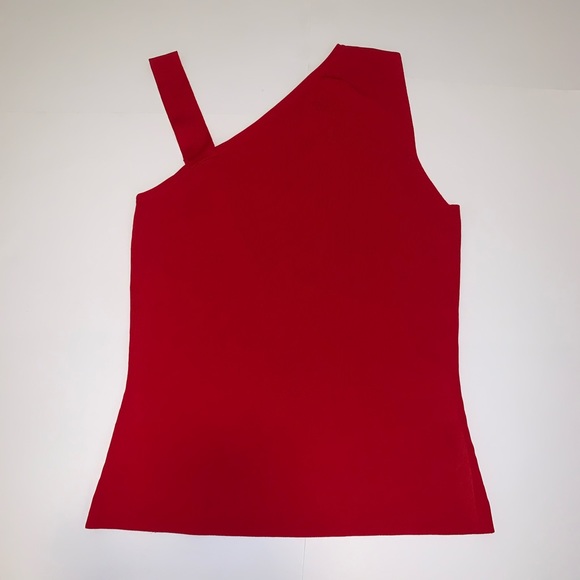 Ruby Cho Tops - Ruby Cho Sleeveless Red Shirt
